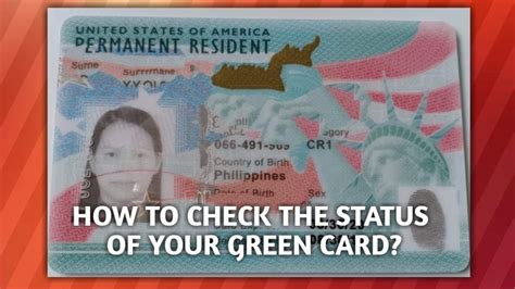 My Green Card Status Online